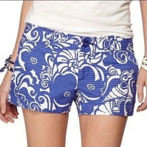 Lilly Pulitzer - The Walsh Short - sz 4 - Purple - Picture 1 of 4